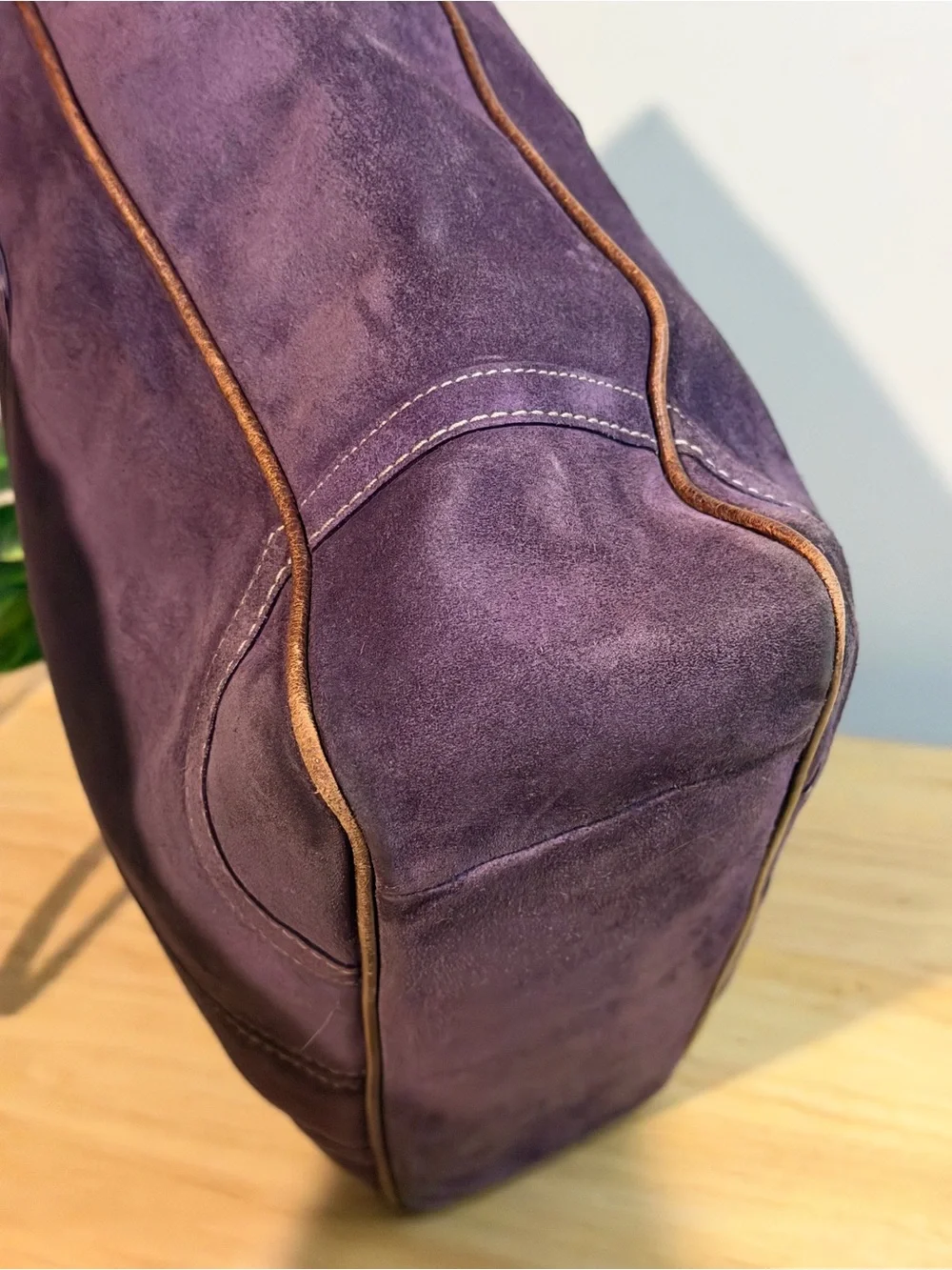 Coach spacious plum